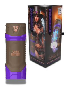Steam Mistress Misty Masturs– Masturbador Multifunción con Succión, Vibración y Compresión
