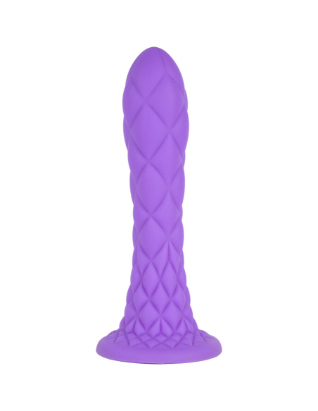 SILEXD - DREAMY DILDO FANTASY SILICONA LIQUIDA TERMOREACTIVO VIOLETA 18.5 CM