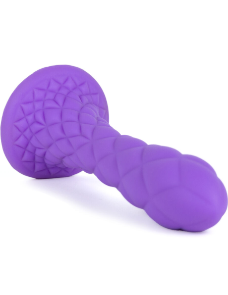 SILEXD - DREAMY DILDO FANTASY SILICONA LIQUIDA TERMOREACTIVO VIOLETA 18.5 CM