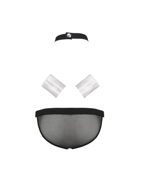 PASSION - 036 SLIP ALFROJO NEGRO S-M