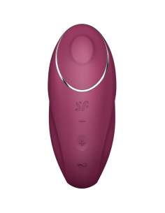SATISFYER - TAP and CLIMAX 1 VIBRADOR LAY-ON ROJO