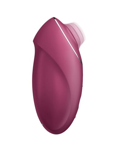 SATISFYER - TAP and CLIMAX 1 VIBRADOR LAY-ON ROJO