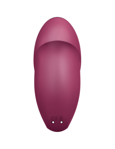 SATISFYER - TAP and CLIMAX 1 VIBRADOR LAY-ON ROJO