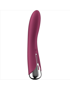 SATISFYER - SPINNING VIBE 1 VIBRADOR ROTADOR G-SPOT RED