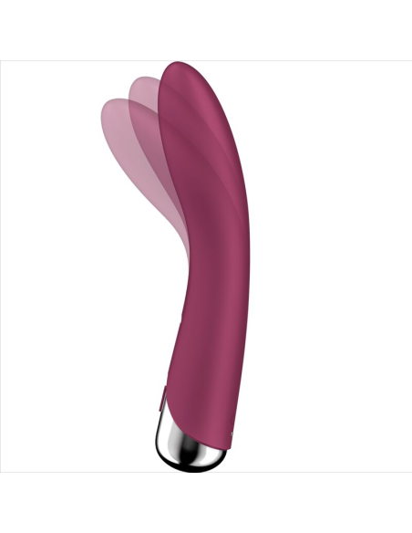SATISFYER - SPINNING VIBE 1 VIBRADOR ROTADOR G-SPOT RED