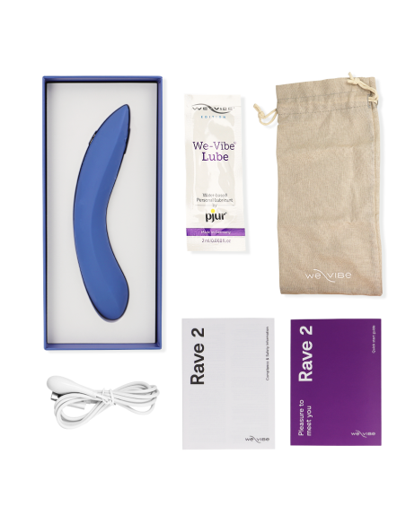 WE-VIBE - RAVE 2 VIBRADOR PUNTO G AZUL