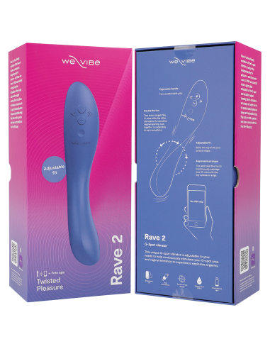 WE-VIBE - RAVE 2 VIBRADOR PUNTO G AZUL
