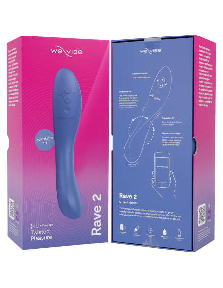 WE-VIBE - RAVE 2 VIBRADOR PUNTO G AZUL
