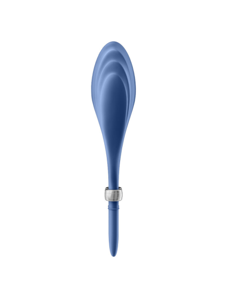SATISFYER - DUELIST ANILLO VIBRADOR AZUL