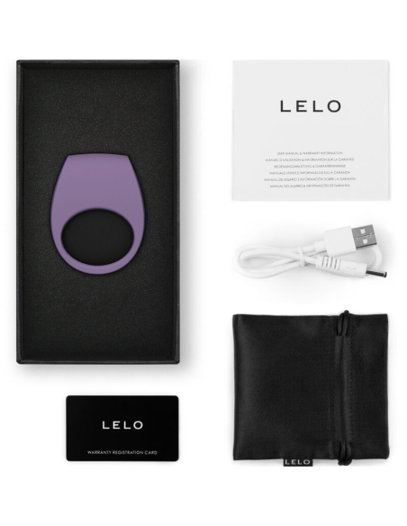 LELO - TOR 3 ANILLO VIBRADOR VIOLETA
