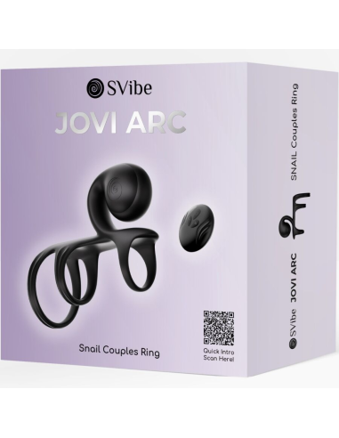 SNAIL VIBE - JOVI ARC ANILLO DE PAREJA CONTROL REMOTO NEGRO
