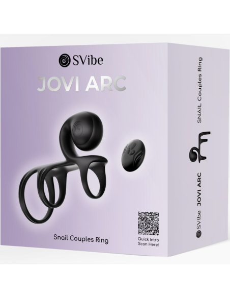SNAIL VIBE - JOVI ARC ANILLO DE PAREJA CONTROL REMOTO NEGRO