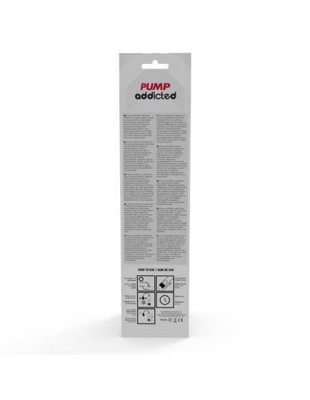 PUMP ADDICTED - BOMBA ERECCIÓN RX3 TRANSPARENTE