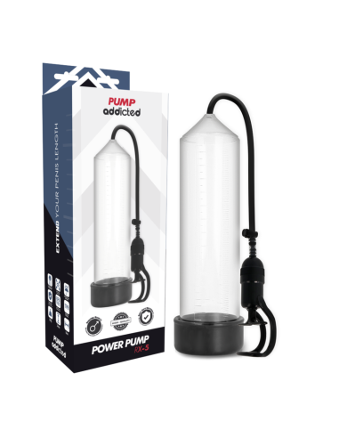 PUMP ADDICTED - BOMBA ERECCIÓN RX5 TRANSPARENTE