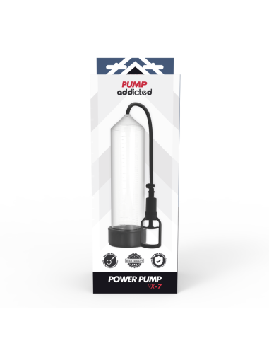 PUMP ADDICTED - BOMBA ERECCIÓN RX7 TRANSPARENTE
