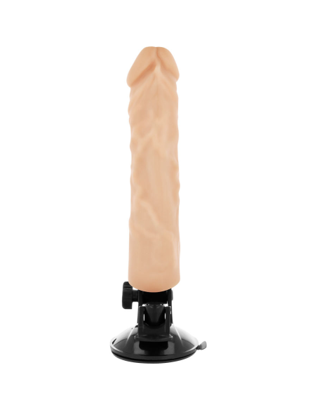 BASECOCK - VIBRADOR REALÍSTICO CONTROL REMOTO NATURAL 21 CM -O- 4 CM