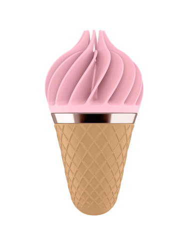 SATISFYER - SWEET TREAT SPINNATOR MARRÓN and ROSA