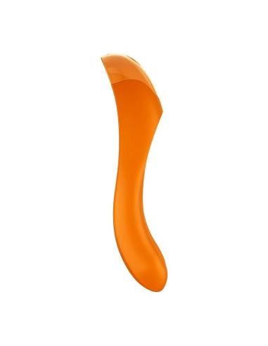 SATISFYER - CANDY CANE VIBRADOR DEDO NARANJA