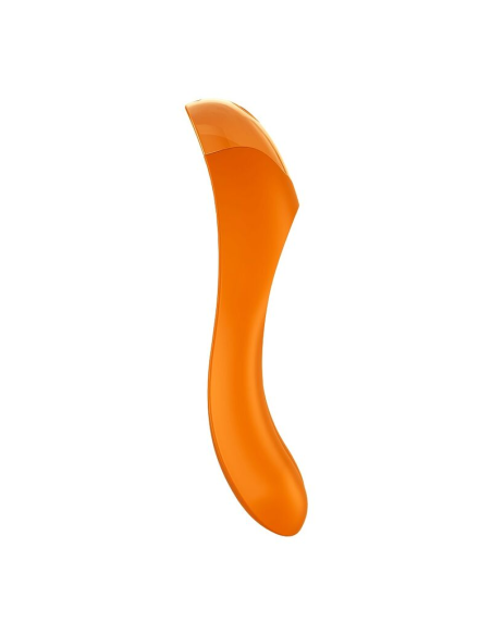 SATISFYER - CANDY CANE VIBRADOR DEDO NARANJA