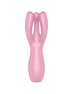 SATISFYER - THREESOME 3 VIBRADOR ROSA