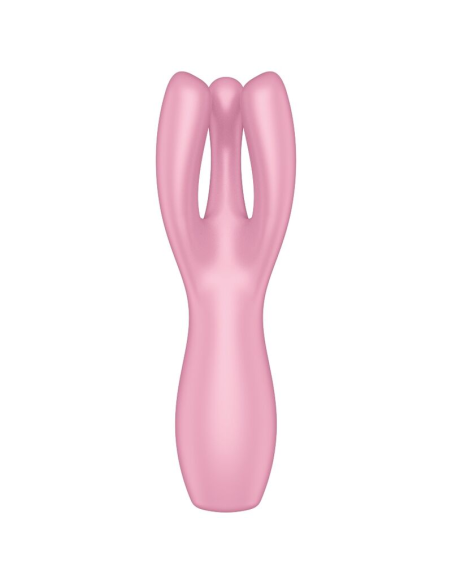 SATISFYER - THREESOME 3 VIBRADOR ROSA