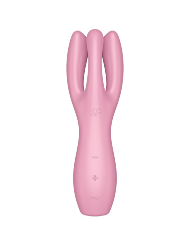 SATISFYER - THREESOME 3 VIBRADOR ROSA