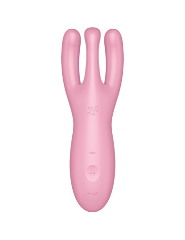 SATISFYER - THREESOME 4 VIBRADOR APP ROSA