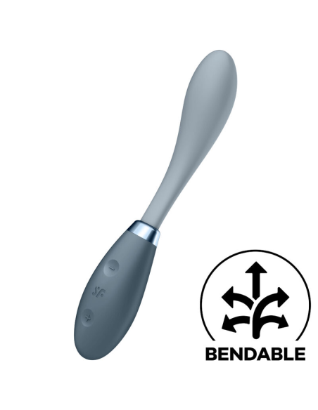 SATISFYER - G-SPOT FLEX 3 MULTI VIBRADOR GRIS