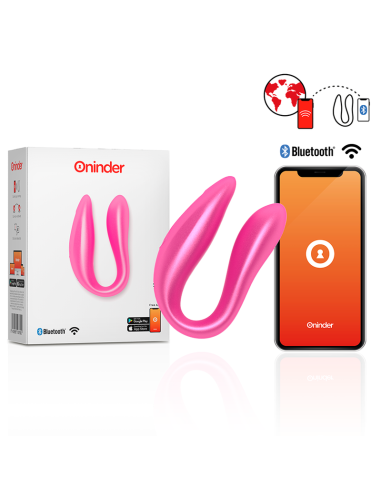 ONINDER - LISBOA ESTIMULADOR PUNTO G and CLÍTORIS ROSA - APP GRATUITA ROSA