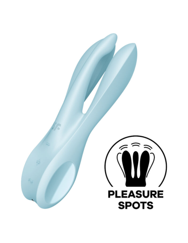 SATISFYER - THREESOME 1 VIBRADOR AZUL