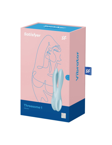 SATISFYER - THREESOME 1 VIBRADOR AZUL