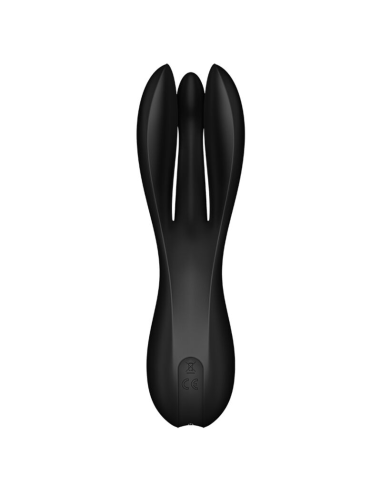 SATISFYER - THREESOME 2 VIBRADOR NEGRO
