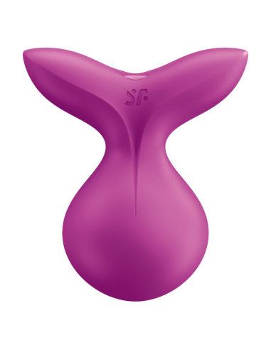 SATISFYER - VIVA LA VULVA 3 VIBRADOR LAY-ON VIOLETA