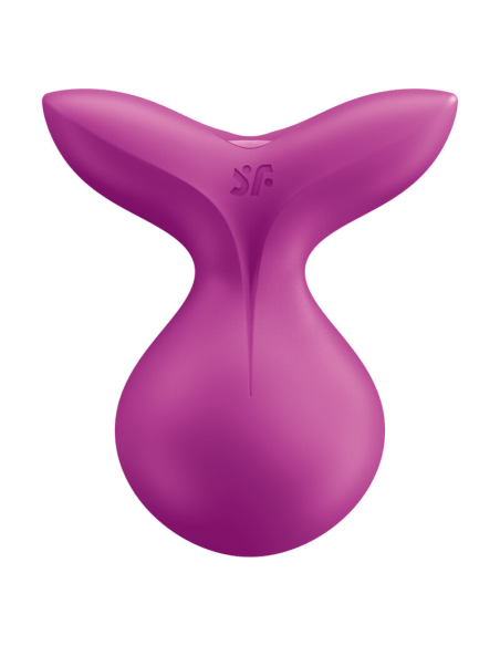 SATISFYER - VIVA LA VULVA 3 VIBRADOR LAY-ON VIOLETA