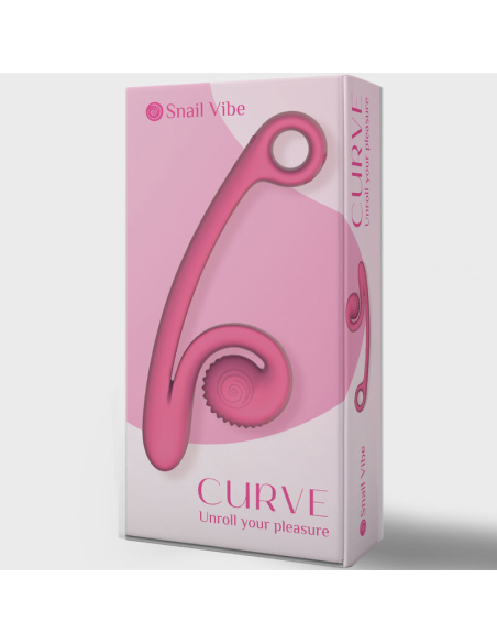SNAIL VIBE - CURVE VIBRADOR ROSA