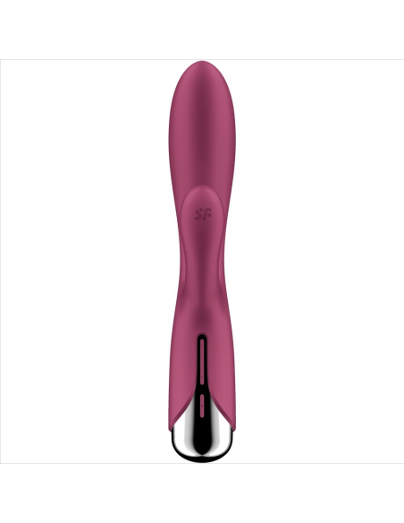SATISFYER - SPINNING RABBIT 1 ESTIMULACION CLITORIS Y PUNTO G ROJO