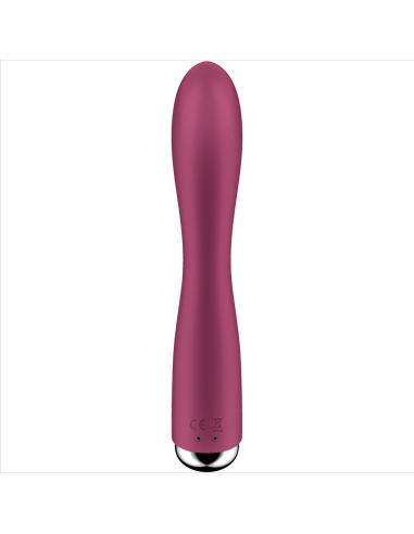 SATISFYER - SPINNING RABBIT 1 ESTIMULACION CLITORIS Y PUNTO G ROJO