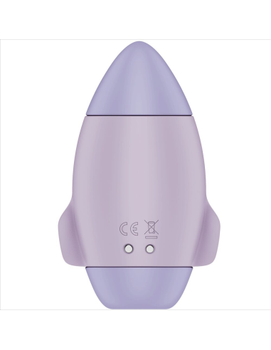 SATISFYER - MISSION CONTROL LILA VIBRADOR PEQUEÑO DE DOBLE IMPULSO