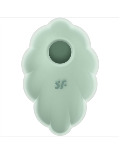 SATISFYER - CLOUD DANCER VERDE VIBRADOR AIR PULSE