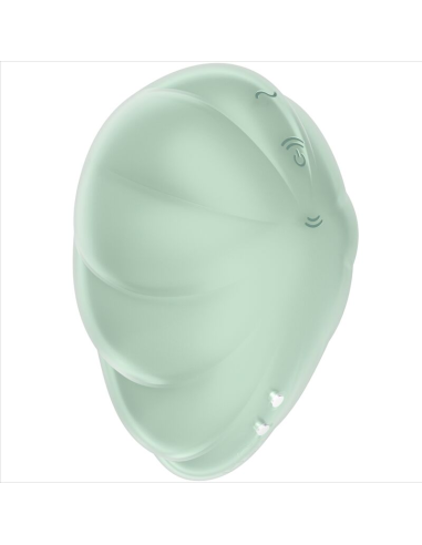 SATISFYER - CLOUD DANCER VERDE VIBRADOR AIR PULSE