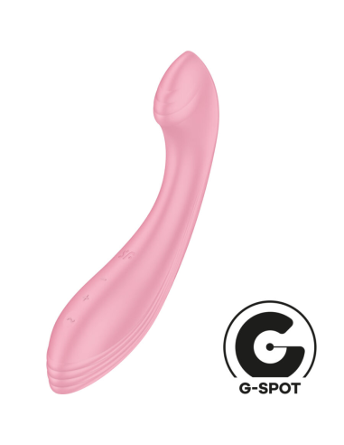 SATISFYER - G-FORCE ESTIMULADOR VIBRADOR PUNTO G ROSA