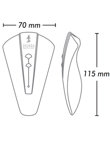 SHUNGA - OBI MASAJEADOR INTIMO ROSA