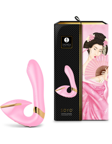 SHUNGA - SOYO MASAJEADOR INTIMO ROSA