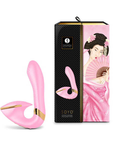 SHUNGA - SOYO MASAJEADOR INTIMO ROSA