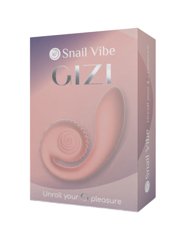 SNAIL VIBE - GIZI ESTIMULADOR DUAL ROSA