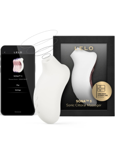 LELO - SONA 3 MASAJEADOR SÓNICO DE CLÍTORIS BLANCO
