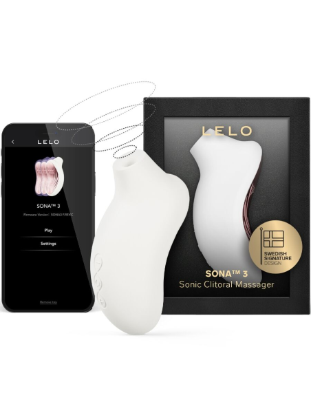 LELO - SONA 3 MASAJEADOR SÓNICO DE CLÍTORIS BLANCO