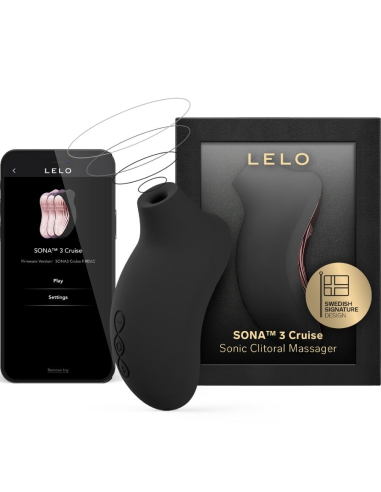 LELO - SONA 3 CRUISE MASAJEADOR SÓNICO DE CLÍTORIS NEGRO