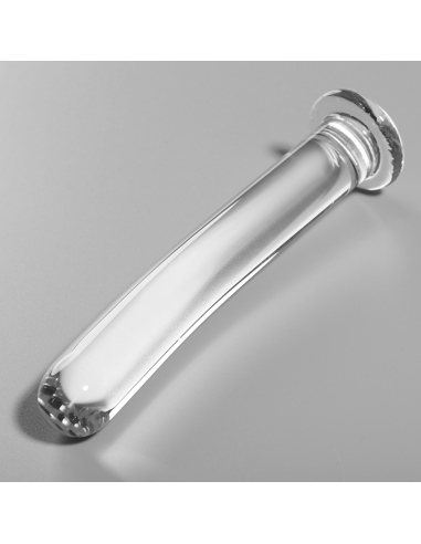 NEBULA SERIES BY IBIZA - MODELO 8 DILDO CRISTAL TRANSPARENTE 14.5 CM -O- 2 CM