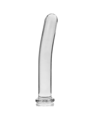 NEBULA SERIES BY IBIZA - MODELO 8 DILDO CRISTAL TRANSPARENTE 14.5 CM -O- 2 CM